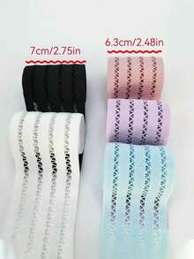 Triangle Mesh Hollow Elastic Stretch Band, Width 63mm-73mm, Suitable For Fashion Clothing Accessories, Handmade Crafts, DIY Creation And Design - Multicolor - View 8