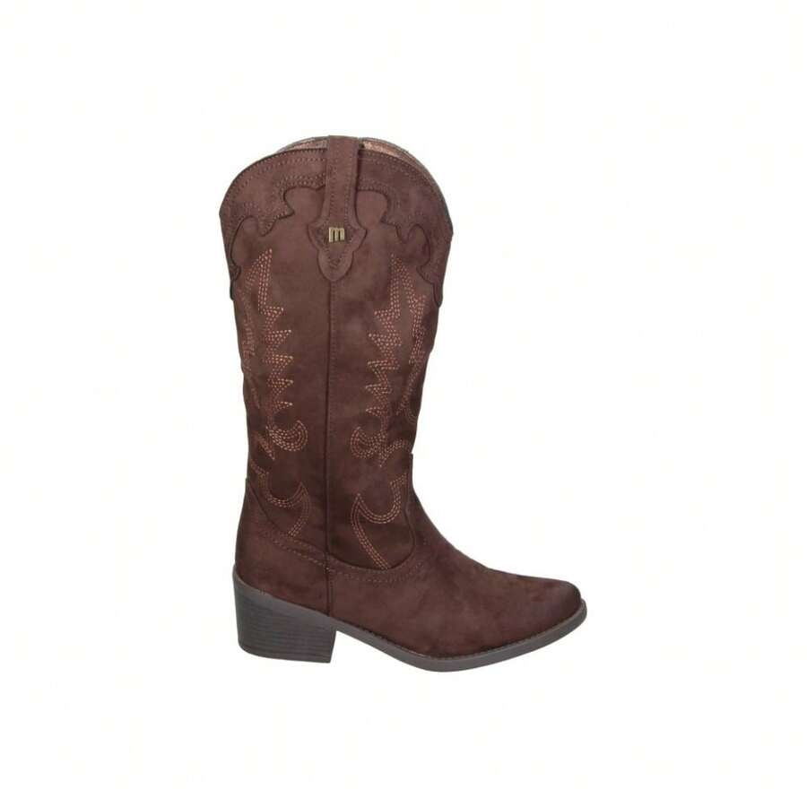 Mustang Women Equestrian Boots - Black - View 1
