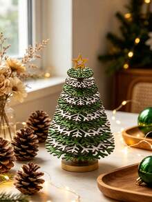 Christmas Tree Decoration, Desktop Decor, DIY Creative Gift, Christmas Decoration Gift, Home Decor, Create Holiday Atmosphere, Best Choice For Christmas Gifts For Family, Friends And Classmates - Multicolor - View 6