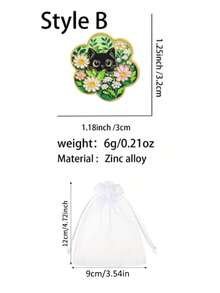 Lapel Enamel Pins And Brooches Badge Pins For Backpacks Bags Backpack Cool Decoration Friend For Gifts - Multicolor - View 9