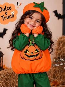 Tween Girls Costumes - Orange - View 2