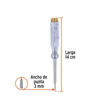 Probador de circuitos 14 cm de corriente altern a Truper - A - Ver 3