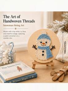 1 Set Handmade DIY String Art Embroidery Kit, Linear Pattern String Art (Unfinished), Includes All Necessary Accessories And Frame, Suitable For Adult Beginners, String Art Craft Kit For Wall Decor - Sets - View 10
