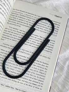 2pcs/4pcs 3D Printed Dopamine Color Bookmarks, Student Paper Clips, Bright Colorful Page Markers For Office And School Supplies - Multicolor - View 7