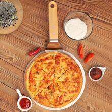 Pala per pizza in acciaio inossidabile di alta qualità, pala per infornare e servire pizza, pane e focacce - Argento - Visualizzare 5