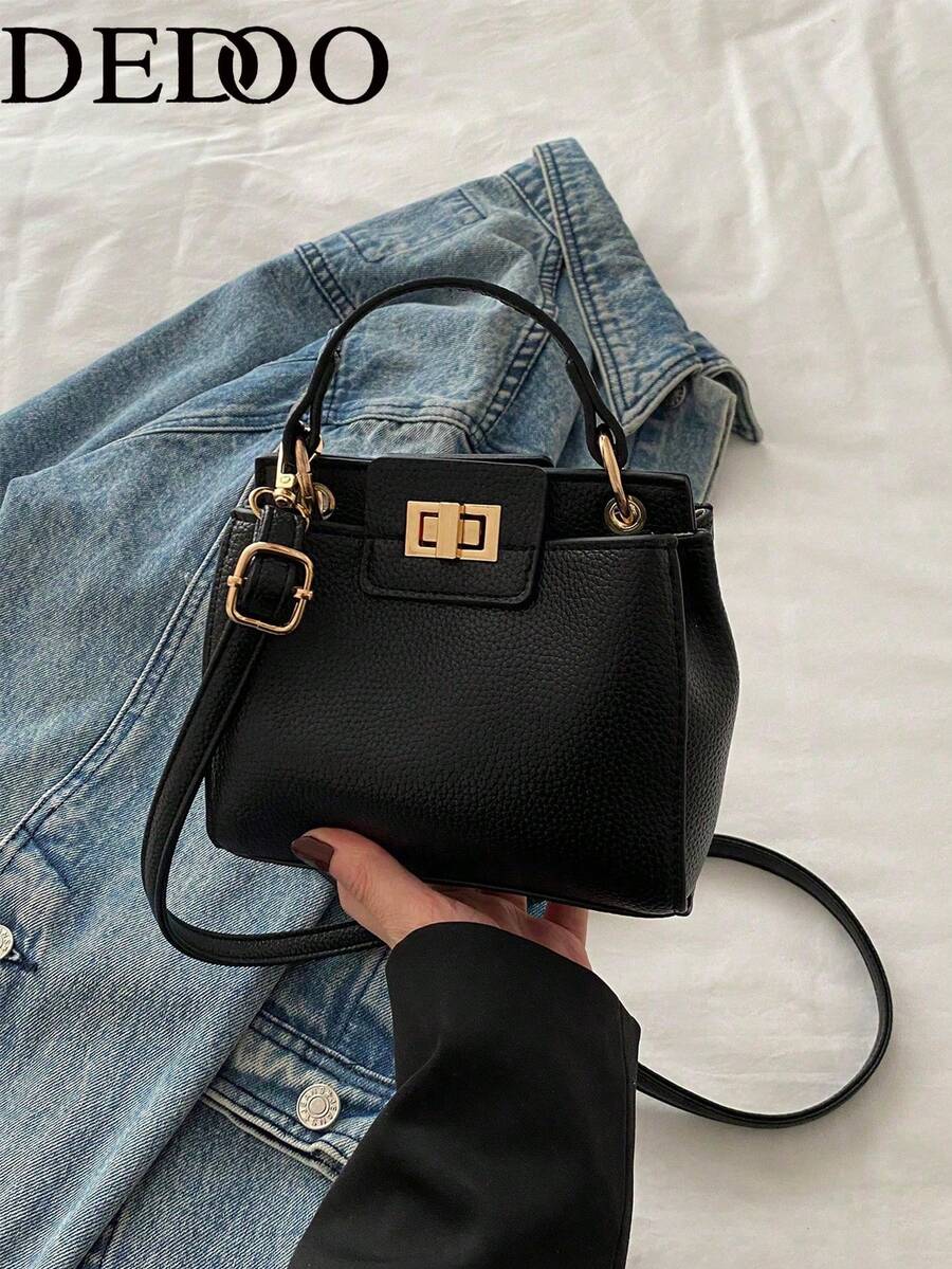 Dedoo New Fashion Casual Latch Handbag, Suitable For Party, Outing, Shopping And Daily Use,