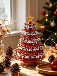 Christmas Tree Decoration, Desktop Decor, DIY Creative Gift, Christmas Decoration Gift, Home Decor, Create Holiday Atmosphere, Best Choice For Christmas Gifts For Family, Friends And Classmates - Multicolor - View 3