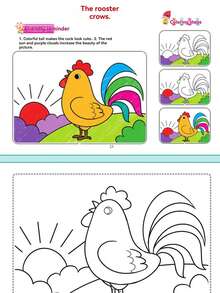 Little Elf Coloring Book, Kindergarten Children Art Painting Book, Small Hands Drawing Coloring Book, Children Tracing Painting Book, Toddler Enlightenment Drawing Book, Tracing Book, Coloring Book - Multicolor - View 11
