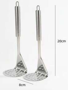 Potato Masher & Potato Ricer - Silver - View 19