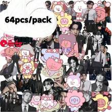 Mattel 50 pièces Autocollants vinyle imperméables BT/S ARIRANG K-Pop Comeback pour ordinateur portable, coque de téléphone, bouteille d'eau, valise, album, cadeau ARMY Comeback, SWIM, Album, The Wait Is Worth It - A - Voir 15