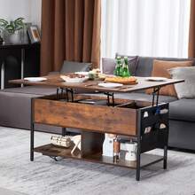 Sofa & Console Tables - Brown - View 5