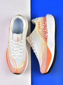 Running Shoes Series Men's 9PRO Running Shoes, Comfortable And Durable Design, Suitable For Daily Sports Training Wear, Lightweight And Breathable Material - Orange - View 4