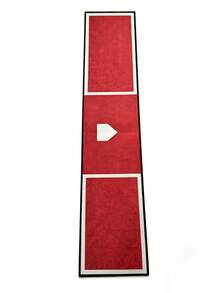 1pc Baseball Batting Mat, Extra Large Thick Durable Hitting Pad For Training, Practice And Competition - Multicolor - View 9