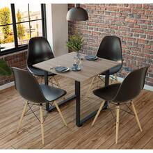 Dining Tables - Coffee Brown - View 8