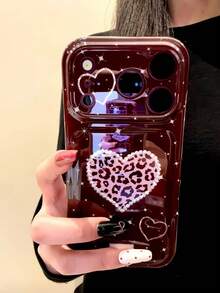 Hollow Heart 3D Bow Clear Phone Case Compatible With Iphone 18 Pro Max, New Apple 17 Pro Max Silicone Soft Shell, 16 Pro Max Large Hole Girly Anti-Drop Protective Case, 15, 14 - Multicolor - View 1
