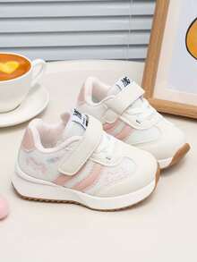 Baby Mesh Walking Shoes, Hook And Loop Non-Slip Children's Sports Shoes - Pink - View 2