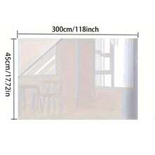 1Pc Transparent Wall Protective Film Self-Adhesive Waterproof Oil Proof Heat Resistant Multi-Surface Peel & Stick Cover For Kitchen Backsplash Bathroom Countertop Cabinet Tile - Multiple Styles - View 5