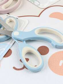 1pc 6.5 Inch (16.5cm) Multi-Purpose Stainless Steel Scissors, Suitable For School, Office And Home, Durable And Portable, Multi-Function Craft And Paper Cutting Tool, Comfortable Handle - Single Piece - View 9