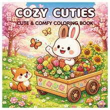 24 Sheets Cartoon Coloring Book – Fun & Relaxing Drawing, Doodling & Color Fill Book For Leisure & Entertainment - Multicolor - View 8
