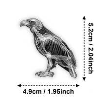 56pcs Blue Tone X-Ray Animal Skeleton PET Stickers, Perfect For Scrapbooking, Journals, Laptops, Bumpers, Skateboards, Water Bottles, Computers, Phones And Other DIY Creative Graffiti Sticker Toys - Multicolor - View 3