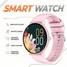 QAGSFLC Smartwatch, Smartwatch Olahraga dengan Tali Silikon Nyaman untuk Pria dan Wanita, Versi Terbaru dengan Panggilan Nirkabel, Pedometer, Penghitung Kalori, Pelacak Aktivitas, Berbagai Mode Olahraga, Kontrol Kamera Jarak Jauh, Kontrol Pemutaran Musik, Pengingat Alarm, Notifikasi Pesan, Smartwatch Olahraga Multifungsi, Layar Sentuh Penuh HD 1,53 Inci, Kompatibel dengan Ponsel Sistem Android dan iOS, Cocok Sebagai Hadiah Liburan - MultiWarna - View 15