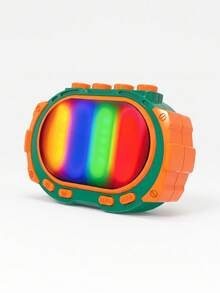 Mesin Permainan Ritme Genggam dengan Lampu LED Warna-warni, Mainan Permainan Latihan Kecepatan Jari, 4 Mode Permainan dan 20 Trek Ritme, Mainan Ujung Jari untuk Latihan Fokus dan Penghilang Stres, Hadiah Permainan Puzzle Edukatif untuk Remaja dan Anak-anak - MultiWarna - View 10