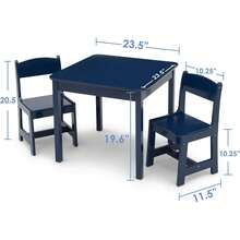 Kids Tables & Chairs - Blue - View 2