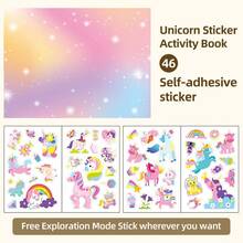 Princess Sticker Book Princess Castle Children's Sticker Book, Creative Cartoon Design For Girls, Portable Travel Stickers, Gift For 3-5 Year Old Girls, Disposable Stickers - Multicolor - View 10