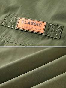 Men's Spring/Autumn Thin Outdoor Workwear Multi-Pocket Tactical Vest Jacket - Army Green - View 5