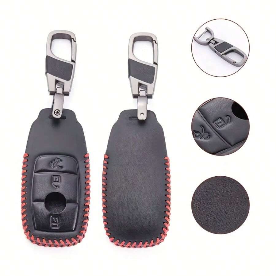 Car Key Cover For A, C, E300, S, CLA, CLS, GLA, GLK260, GLE450, GL, GLS, G-Class Protection - one-size - View 1