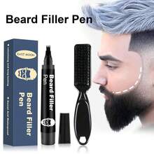 Lápiz Rellenador de Barba East Moon - Desmontable y fácil de usar, el lápiz rellenador crea sin esfuerzo una barba y una línea de cabello densas. - Negro - Ver 3