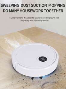 Smart Robotic Vacuum Cleaner With Automatic Whole-House Cleaning Planning, Powerful Suction For Dust And Hair Removal, Long-Lasting Battery For One-Time Whole-House Cleaning, Household Essential To Free Your Hands - Multicolor - View 10