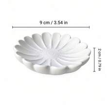1 buah Baki Berbentuk Bunga Cetak 3D, Wadah Penyimpanan Perhiasan Bahan PLA, Desain Kelopak Putih Keseluruhan dengan Tepi Kelopak 3D Bulat, Tekstur Riak Melingkar Halus di Tengah, Gaya Minimalis dan Lembut, Cocok untuk Gaya Ins, Dekorasi Rumah Minimalis, Baki Penyimpanan Meja untuk Anting, Cincin, Kalung, Gelang, Kunci, dan Perhiasan Lainnya, Gaya Manis dan Mandiri, Penyimpanan dan Pengorganisasian Gaya Nordik - MultiWarna - View 7