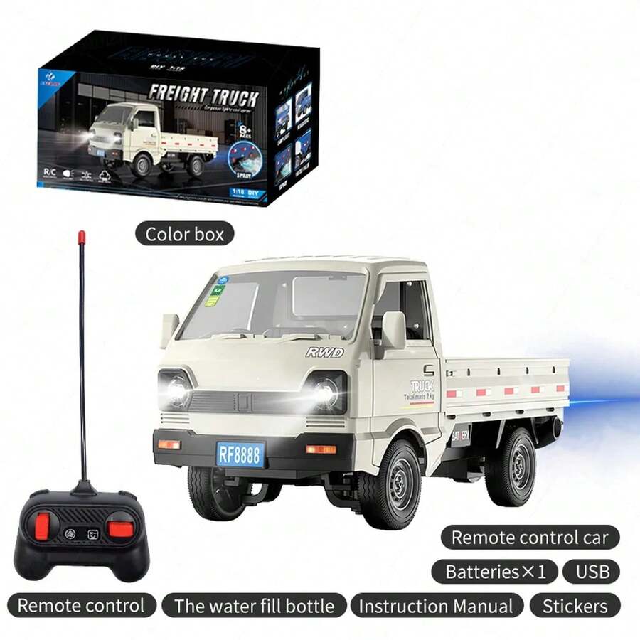 Camioneta de aleación para escalar, a escala 1:16, con control remoto 4x4, modelo K31, 2,4 GHz, eléctrica, juguete para niños, regalo de Navidad para niños. - KF31 Blanco 1B - Ver 1