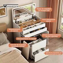 Vanities & Vanity Benches - White - View 2