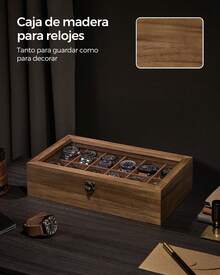 Watch Boxes & Organizers - Brown - View 6