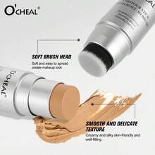 Contour Stick, High Pigmentation, Smooth Texture And Easy To Apply, Facial Contouring Stick, Creates A Natural 3D Contoured Look, Waterproof Andproof, Smudge-Proof, Matte Finish, Suitable For All Skin Types. - Multicolor - View 5