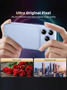 1Pack Camera Lens Protector Compatible With Iphone 18 Pro/18Promax [Keep Original Shooting], Scratch-Resistant, 9H Ultra-Thin Tempered Glass & Aviation Aluminum Alloy Camera Guard-Glacier Blue - Light Blue - View 4