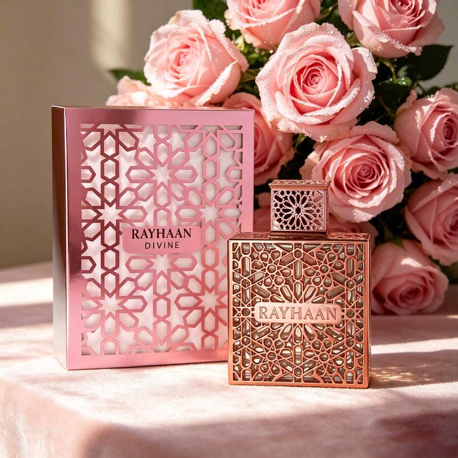 RAYHAAN عطر رايحان ديفاين 100 مل حلو زهري فاكهي للنساء هدية للاستخدام اليومي - فواكه وحمضيات - مشاهدة 1