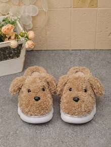 Women Home Slippers - Chocolate Brown - View 3