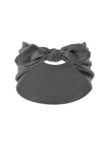 1pc Wide Rabbit Ear Headband For Women, Cute Sweet Girl Solid Color Hairband, Back To School Season Simple Elastic Knotted Bow Hair Accessory - Multicolor - View 23