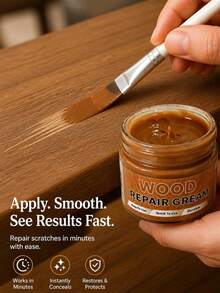 Wooden Furniture Repair Kit - 9 Colors Available - Can Repair Scratches, Cracks, Holes And Discoloration On Wooden Doors, Floors, Tables And Cabinets - Color-correcting Cream - View 3