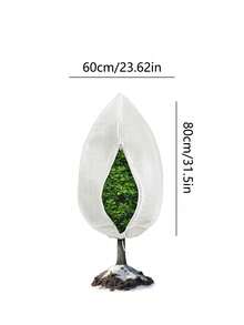 Winter Tree, Shrub & Flower Protection Cover - Reusable Frost-Proof Bags & Drawstring Garden Frost Covers, Multi-Size Green Plant Warmth Covers, Suitable For Outdoor Garden Use, Ideal For Plant Winter Protection, Resisting Snow, Frost, Cold Wind & Harsh Weather, Perfect For Gardening Enthusiasts, Homeowners & Landscape Design Lovers, Made Of Durable Breathable Fabric For Seasonal Plant Care & Protection Tree Wraps - A - View 19