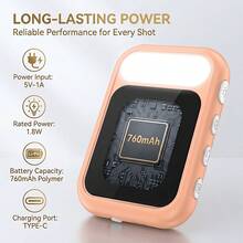 Selfie Screen With Light - Magnetic Selfie Monitor Screen, Suitable For Selfie, Vlog Shooting, Compatible With Apple 15/16/17 Pro, Adjustable Brightness, Touch Control, Wired Instant Connection Phone Holder, Photography Fill Light, Perfect Gift For Friends And Family - T7 - View 7