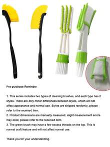 Household Fan Dusting Brush, Suitable For Cleaning Fans, Air Conditioners, Blinds And Window Tracks, Also Perfect For Living Room, Bedroom, Bathroom And Car Air Vent Brushes - A - View 13