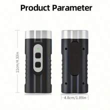 USB Rechargeable Ultrasonic Dog Repeller, Dual-Core High Power Barking Stopper With LED Flashlight, Portable Outdoor Anti-Bite Device, Mini Ultrasonic Dog Repeller, Long-Range Dual-Core Dog Repeller, Rechargeable Style Without Adapter - Multicolor - View 16