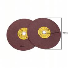 Roda Pemotong 400mm untuk Logam, Baja Tahan Karat, Resin, Cakram Pemotong, Mata Pisau Gergaji untuk Mesin Pemotong - A - View 1
