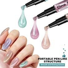 LIMEGIRL One-Step Pearl Cat Eye Gel Nail Polish, Magnetic Shiny, 3-In-1 Soak-Off UV/LED Gel, Suitable For DIY Nail Art, Multiple Colors - Multicolor - View 7