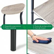Dining Table & Chair Sets - Black - View 6
