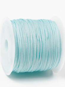 42m Multicolor 0.8mm Tight Woven Chinese Knot Rope Jewelry Cord, Suitable For DIY Bracelet Necklace Tassel Pendant Making, Multicolor Jade Rope - Wire - View 27